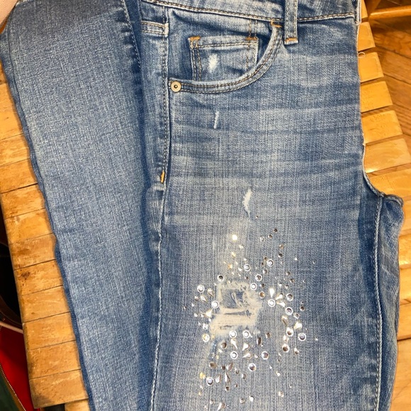 A&F Rhinestone Jeans - Picture 8 of 8